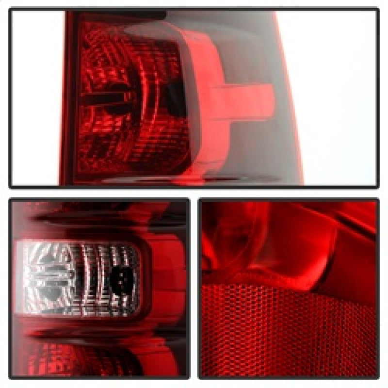 xTune Chevy Suburban 07-13 Passenger Side Tail Lights OEM Right ALT-JH-CSUB07-OE-R Tail Lights SPYDER