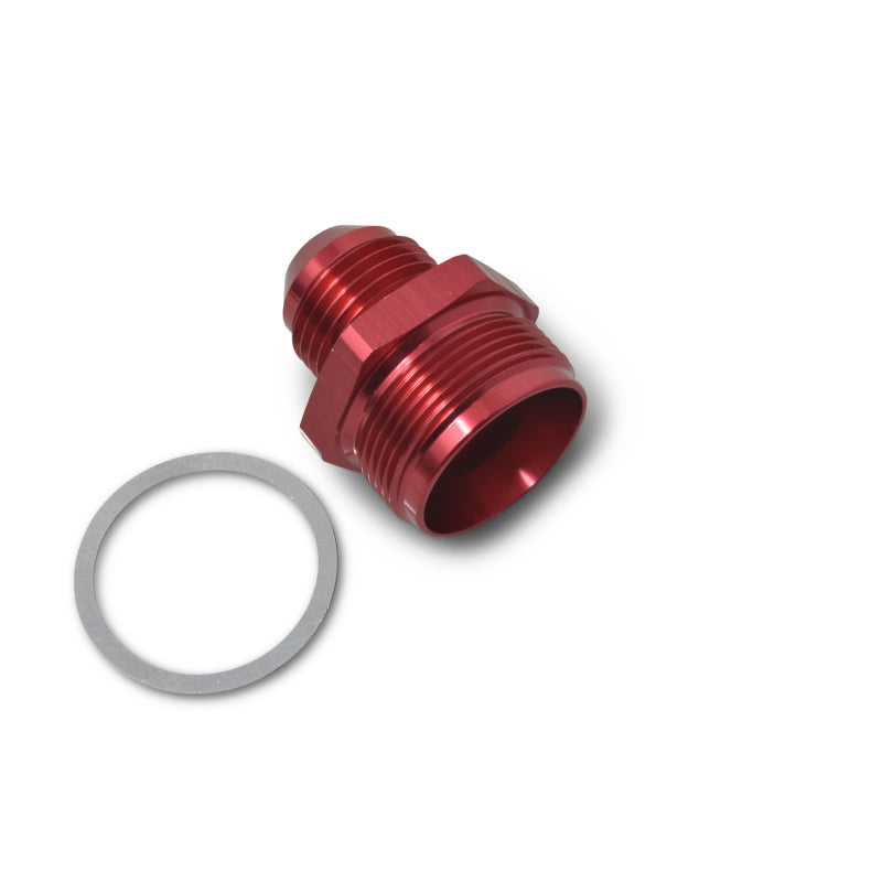 Russell Performance 1in-20 x 6 AN Male Flare Adapter (66-89 Edelbrock Q-Jets/75-89 Stock Q-Jets) Fittings Russell