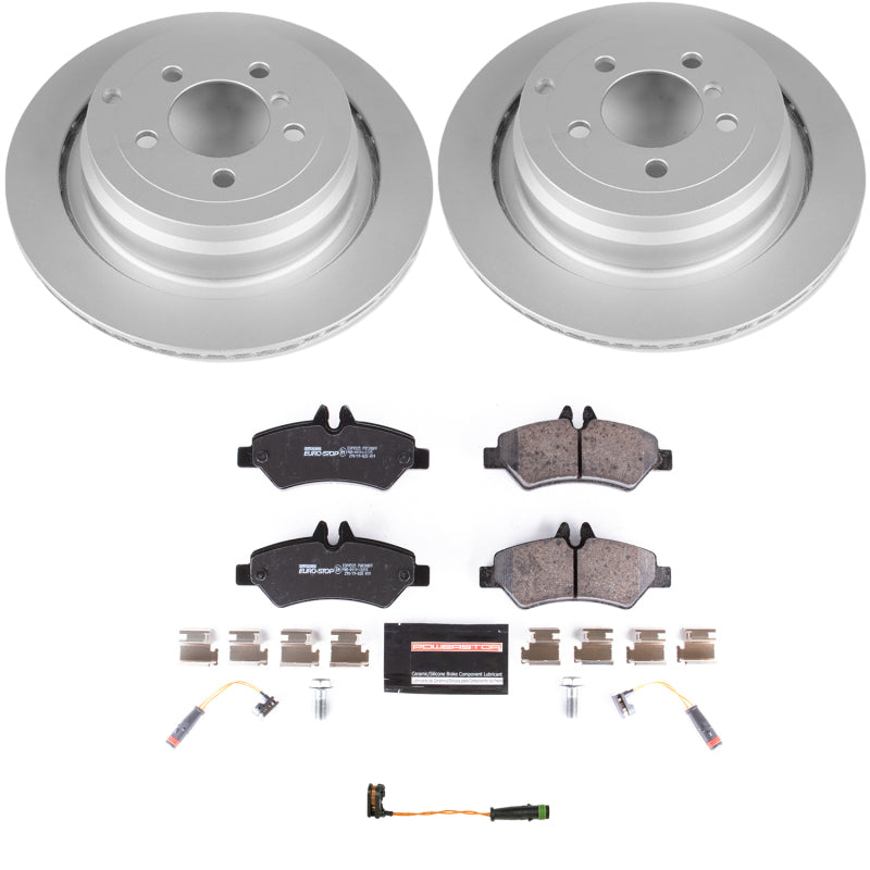 Power Stop 07-09 Dodge Sprinter 3500 Rear Euro-Stop Brake Kit Brake Kits - OE PowerStop
