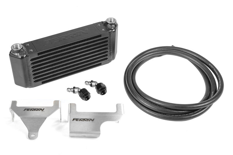 PERRIN 15-21 Subaru WRX CVT Transmission Oil Cooler Full Kit Oil Coolers Perrin Performance