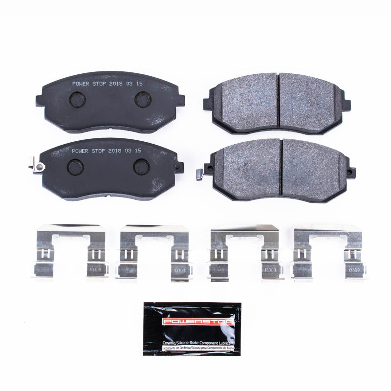 Power Stop 05-06 Saab 9-2X Front Track Day SPEC Brake Pads Brake Pads - Racing PowerStop