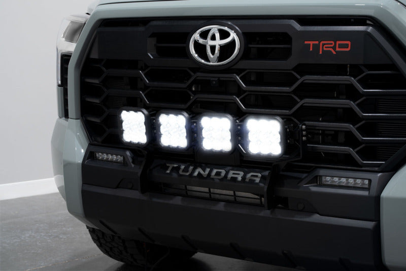 Diode Dynamics 2022 Toyota Tundra SS5 Grille CrossLink Lightbar Kit - Sport Yellow Combo Light Bars & Cubes Diode Dynamics