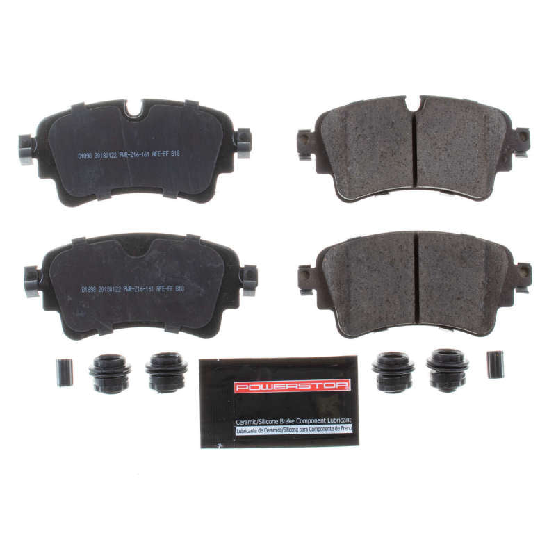 Power Stop 17-19 Audi A4 Rear Z23 Evolution Sport Brake Pads w/Hardware Brake Pads - Performance PowerStop