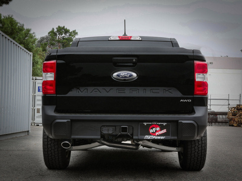 aFe 22-23 Ford Maverick EcoBoost L4 2.0L(t) Vulcan Series 2-1/2in 304 SS Cat-Back w/ Polished Tip Catback aFe