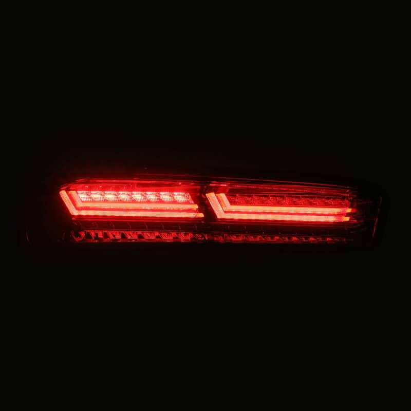 AlphaRex 16-18 Chevrolet Camaro PRO-Series LED Tail Lights Jet Black Tail Lights AlphaRex