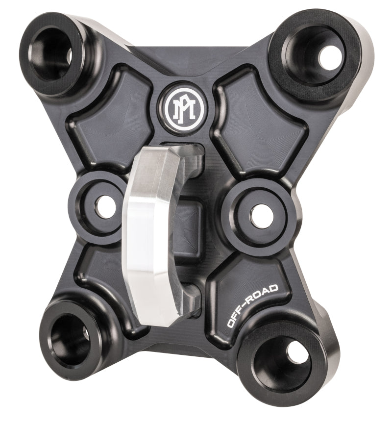 Performance Machine UTV Radius Rod Pull Plate - Black Ano Sway Bars Performance Machine