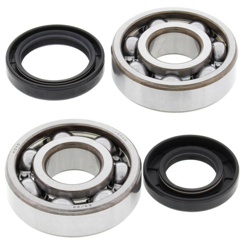 All Balls Racing 86-00 Yamaha YZ125 Crank Shaft Bearing Kit Bearings All Balls Racing