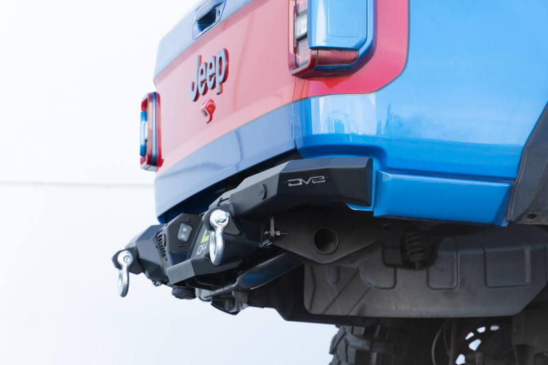 DV8 Offroad 20-23 Jeep Gladiator JT Spec Series Rear Bumper Bumpers - Steel DV8 Offroad