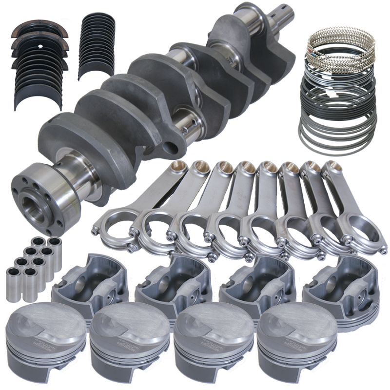 Eagle Chevy 454 4.250in Crank 6.385in H-Beam 18cc Dome 4.310in Pistons Rotating Assembly Rotating Assemblies Eagle