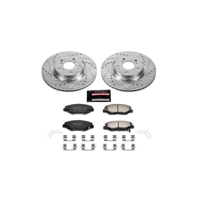 Power Stop 12-16 Honda CR-V Front Z36 Truck & Tow Brake Kit Brake Kits - Performance D&S PowerStop