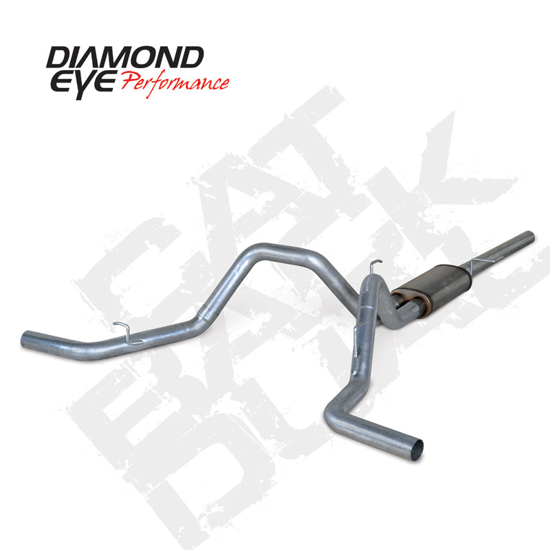 Diamond Eye KIT 3in Catback DUAL GAS SS FORD 5.4L F150 04-08 Catback Diamond Eye Performance