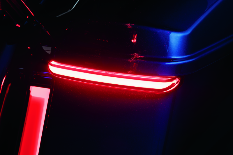 Kuryakyn Tracer Saddlebag Lights Red Lens Brackets Kuryakyn