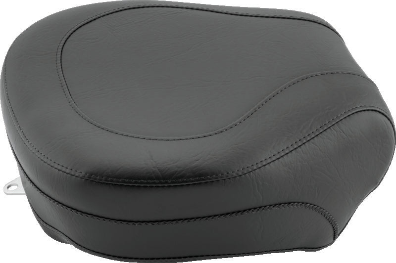 Mustang 99-15 Yamaha Road Star 1600, 1700 Wide Touring 2PC Seat w/Studs - Black Two-Piece Motorcycle Seats Mustang Motorcycle