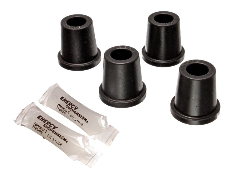 Energy Suspension 87-96 Mitsubishi 2WD PU / 79-93 Dodge D-50 PU Black Front Control Arm Bushing Set Bushing Kits Energy Suspension