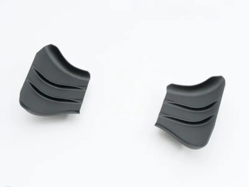 Cusco 2023+ Honda Civic Type-R Bolt-On Front Brake Air Cooling Duct Set- Black Resin Radiator Cooling Plates Cusco