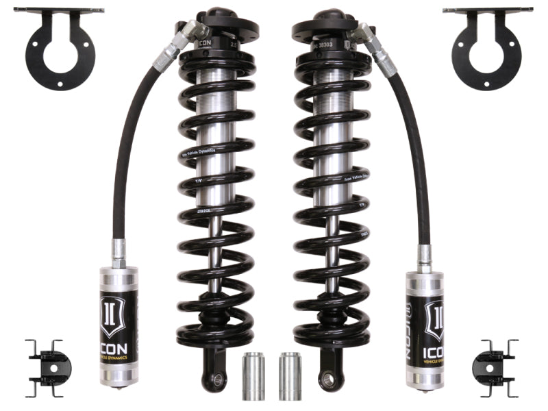 ICON 2005+ Ford F-250/F-350 Super Duty 4WD 4in 2.5 Series Shocks VS RR Bolt-In Conversion Kit Coilover Components ICON