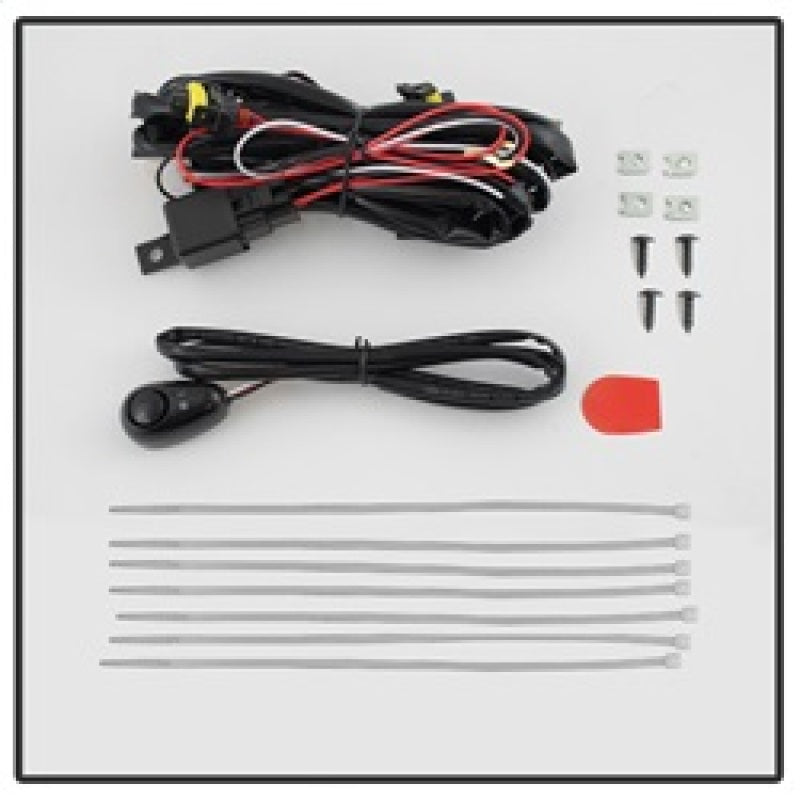 Spyder 17-18 Ford Fusion OEM Fog Lights w/ Switch & Cover - Clear (FL-FFUS17-C) Fog Lights SPYDER