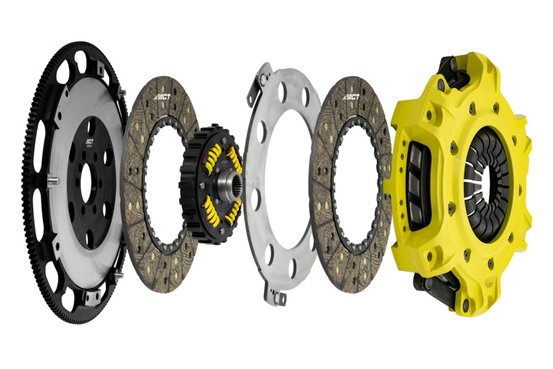 ACT Chevy Camaro/Corvette LS1/LS2/LS3/LS6/LS7 Mod-Twin 10.5 XT Sprung Disc Street Clutch Kit Clutch Kits - Multi ACT