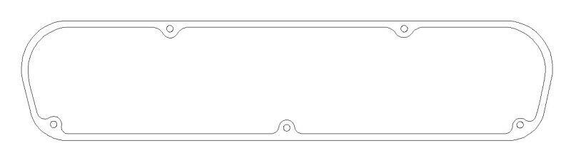 Cometic Chrysler LA V8 .094in Fiber Valve Cover Gasket Valve Cover Gaskets Cometic Gasket