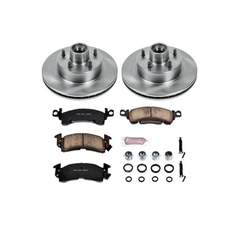 Power Stop 1975 Buick Apollo Front Autospecialty Brake Kit Brake Kits - OE PowerStop
