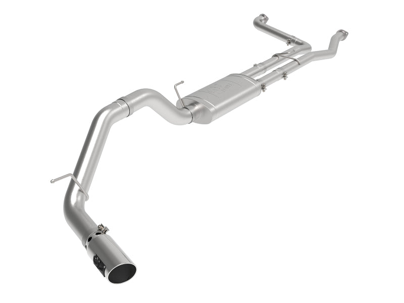aFe MACHForce XP Exhausts Cat-Back SS-409 Nissan Titan XD 16-19 V8-5.6L - Polished Tip Catback aFe