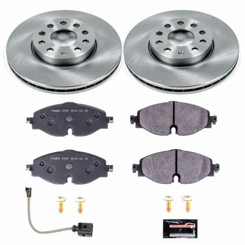 Power Stop 15-18 Audi A3 Front Track Day SPEC Brake Kit Brake Kits - Performance Blank PowerStop