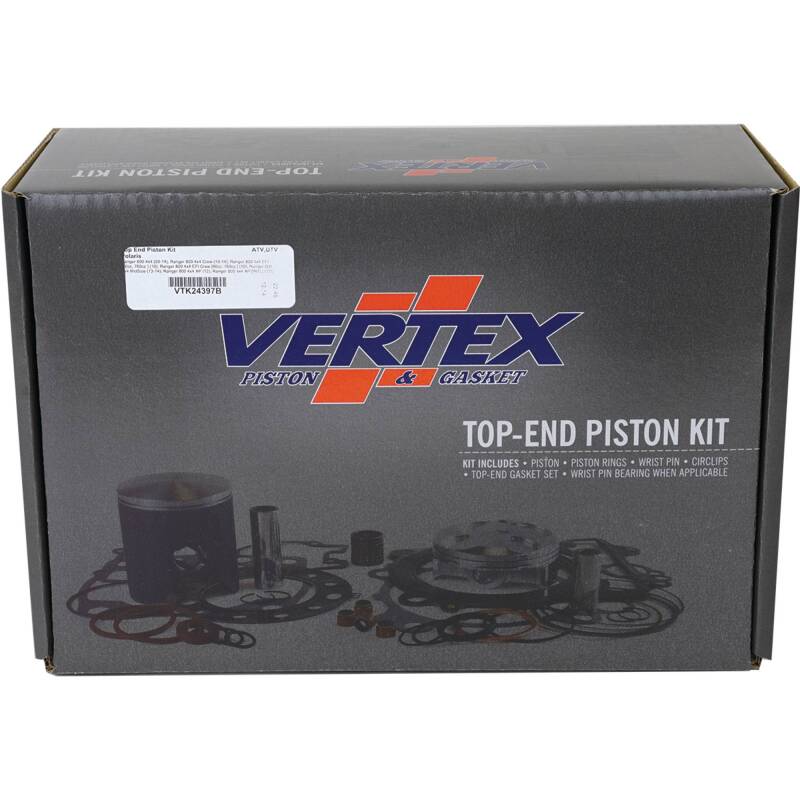 Vertex Piston 09-14 Polaris Ranger 800 4x4 800cc Top End Piston Kit Piston Sets - Powersports Vertex Pistons