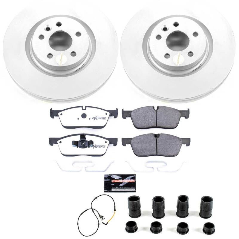 Power Stop 18-19 Jaguar E-Pace Front Z36 Coated Truck & Tow Brake Kit Brake Kits - Performance Blank PowerStop
