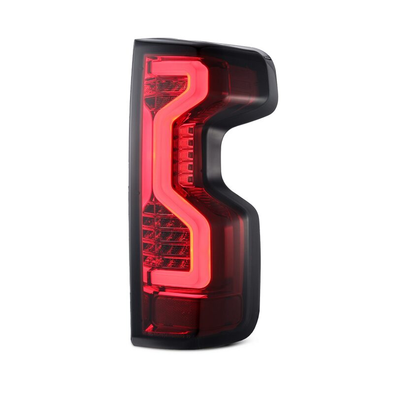 AlphaRex 19-23 Chevrolet Silverado 1500/2500HD/3500HD PRO-Series LED Tail Lights Red Smoke Tail Lights AlphaRex