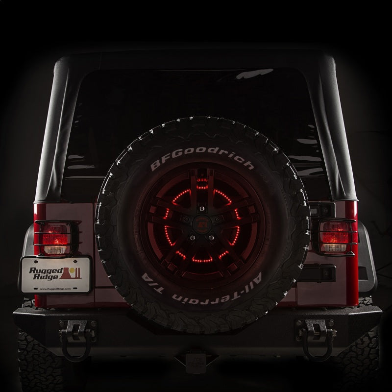 Rugged Ridge 3rd Brake Light LED Ring Light Bars & Cubes Rugged Ridge