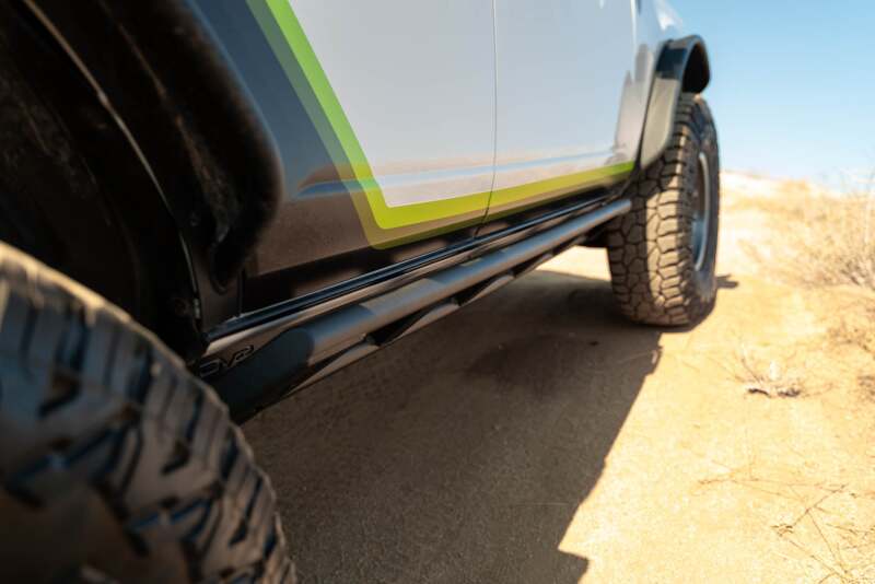 DV8 Offroad 2021+ Ford Bronco (excl. 2-Door/Raptor) FS-15 4-Door Rock Sliders V2 Body Armor & Rock Rails DV8 Offroad