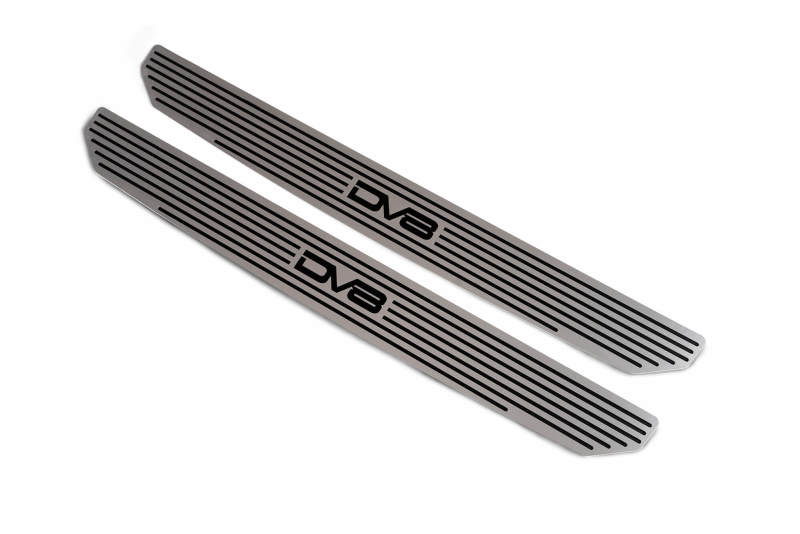 DV8 Offroad 2018-2019 Jeep Gladiator JL 2 Door Front Sill Plates Body Armor & Rock Rails DV8 Offroad