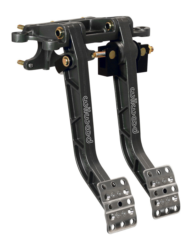 Wilwood Adjustable Dual Pedal - Brake / Clutch - Fwd. Swing Mount - 6.25:1 Pedals Wilwood