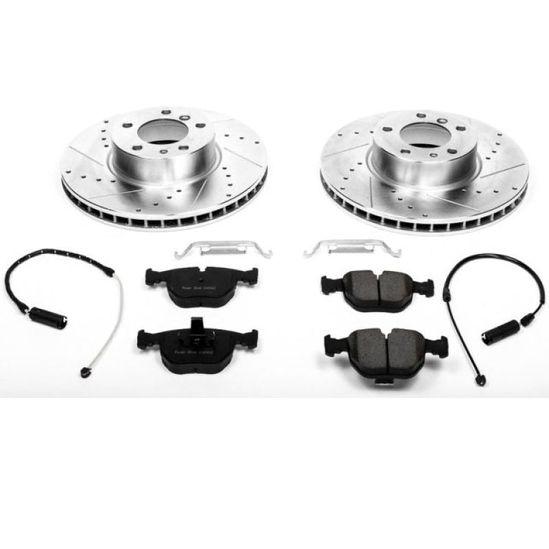 Power Stop 1995 BMW 740i Front Z23 Evolution Sport Brake Kit Brake Kits - Performance D&S PowerStop