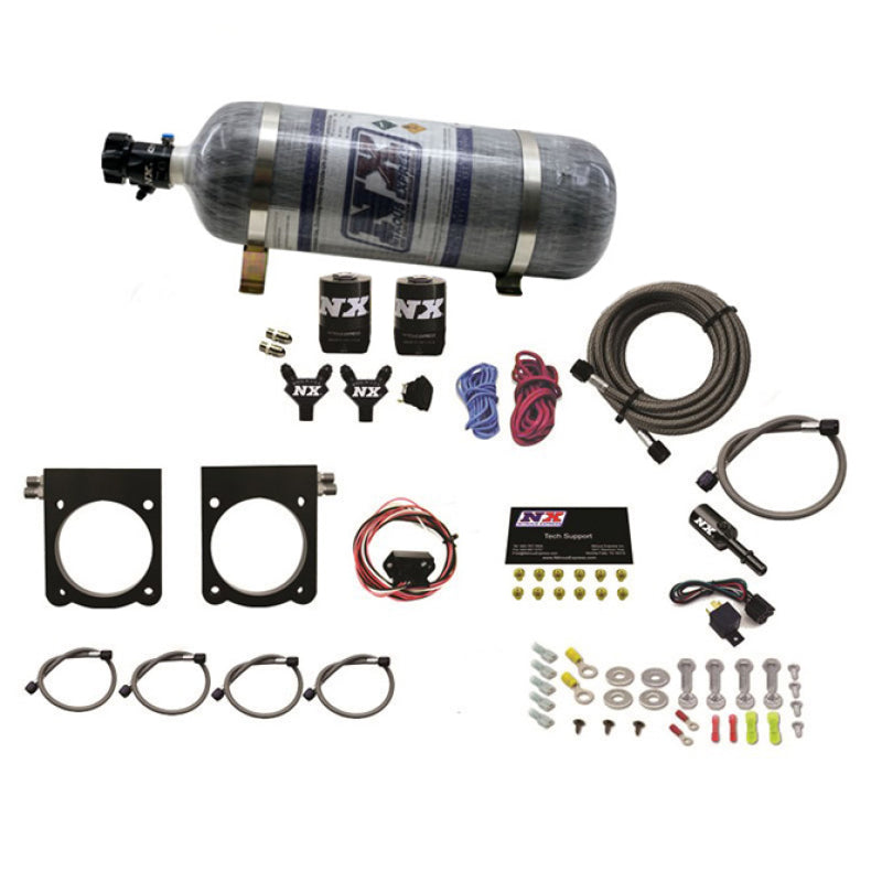 Nitrous Express 13-17 Dodge Viper (Gen-V) Nitrous Plate Kit (50-400HP) w/12lb Bottle Nitrous Systems Nitrous Express