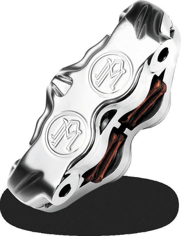 Performance Machine Caliper 125x4 Radial Right - Chrome Brake Calipers - Perf Performance Machine
