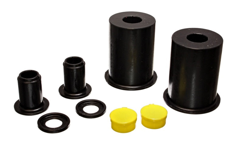 Energy Suspension 05-13 Ford Mustang Black Front Lower Control Arm Bushings (Must reuse outer metal Bushing Kits Energy Suspension
