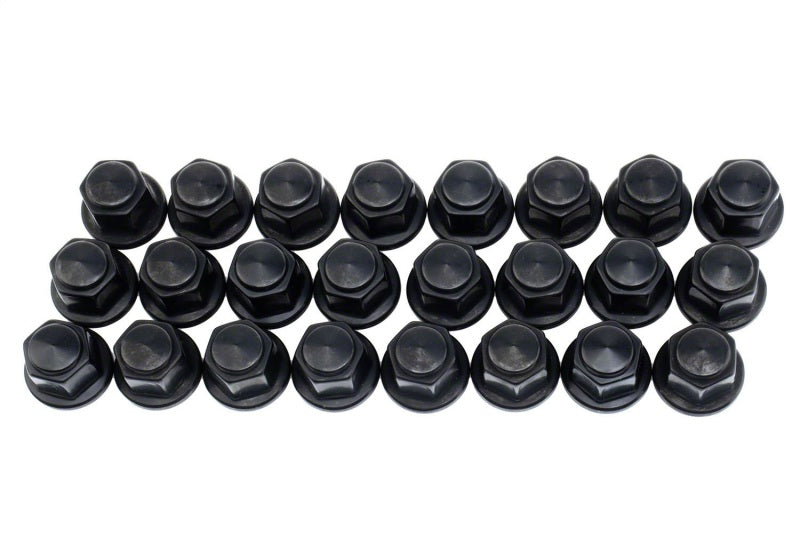 Ford Racing M12 x 1.5 Black Lug Nut - Set of 24 Lug Nuts Ford Racing