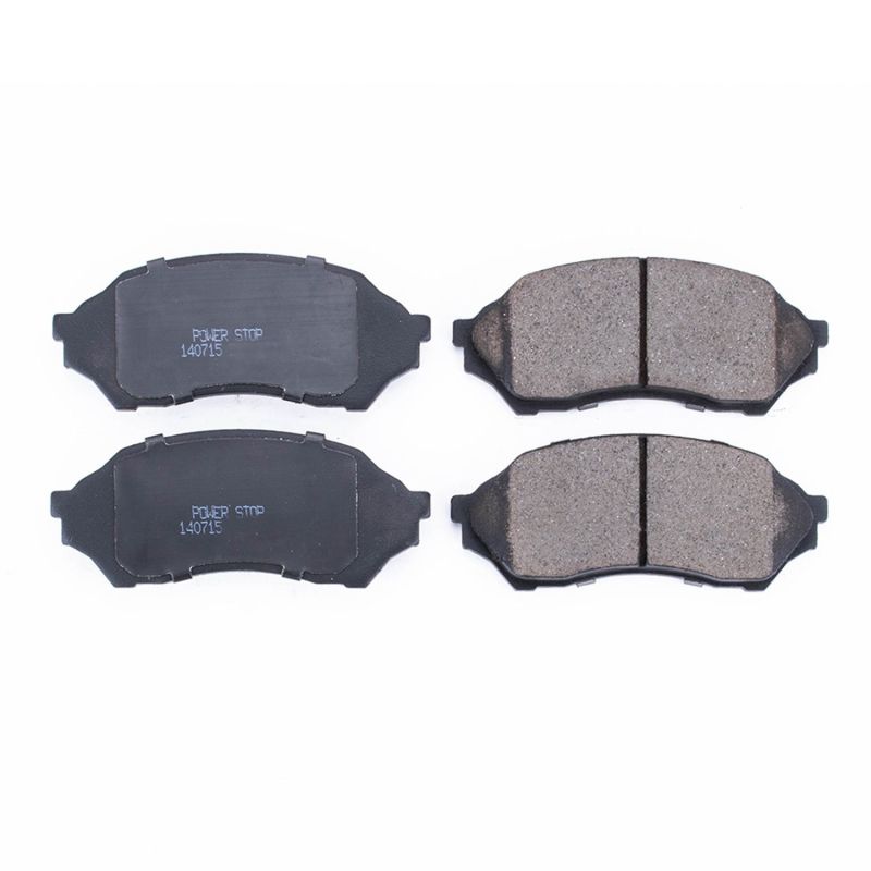 Power Stop 99-01 Mazda Protege Front Z16 Evolution Ceramic Brake Pads Brake Pads - OE PowerStop
