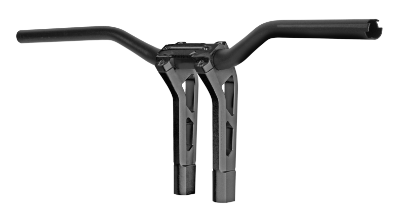 Performance Machine Phatbar H-Bar Assy, 9in Riser, 1-1/4in Bar, Int Wire, Gauge Mnt - Black Ops Handlebars Performance Machine