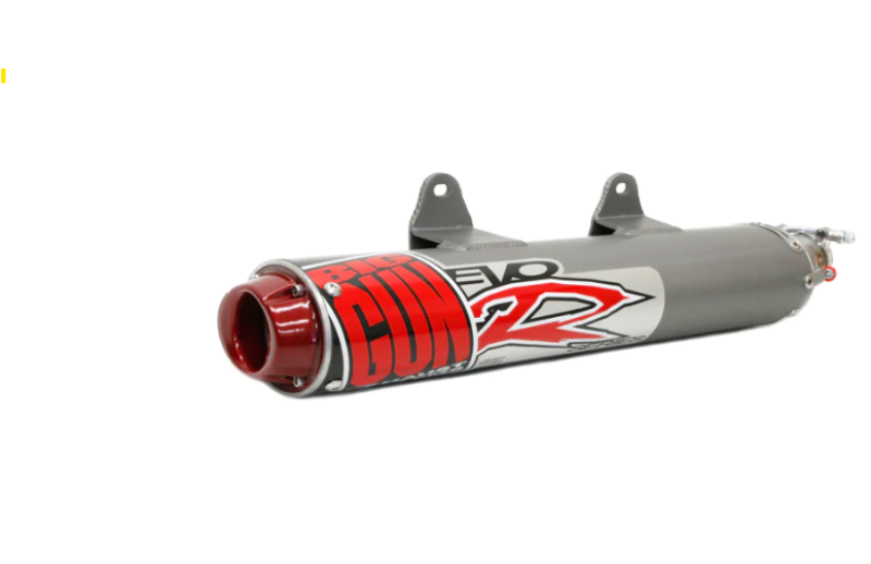Big Gun 01-05 Yamaha RAPTOR 660 EVO R Series Slip On Exhaust Powersports Exhausts Big Gun