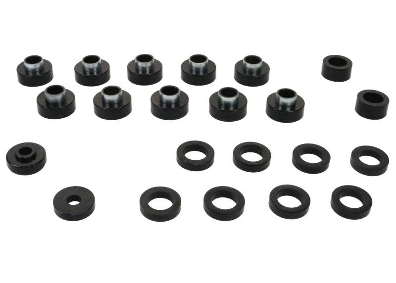 Whiteline 1980-1983 Jeep CJ5 Body Mount Bushing Set Bushing Kits Whiteline