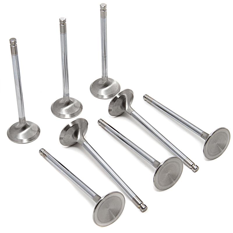GSC P-D Subaru/Scion BRZ/FR-S FA20 Chrome Polished Exhaust Valve - 30mm Head (+1mm) - Single Valves GSC Power Division