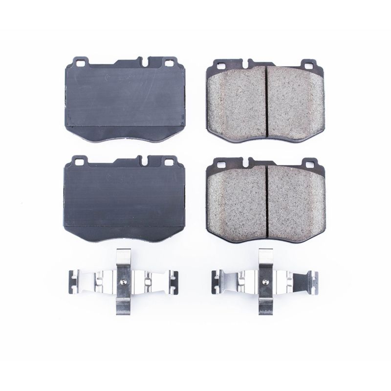 Power Stop 15-17 Mercedes-Benz C300 Front Z17 Evolution Ceramic Brake Pads w/Hardware Brake Pads - OE PowerStop