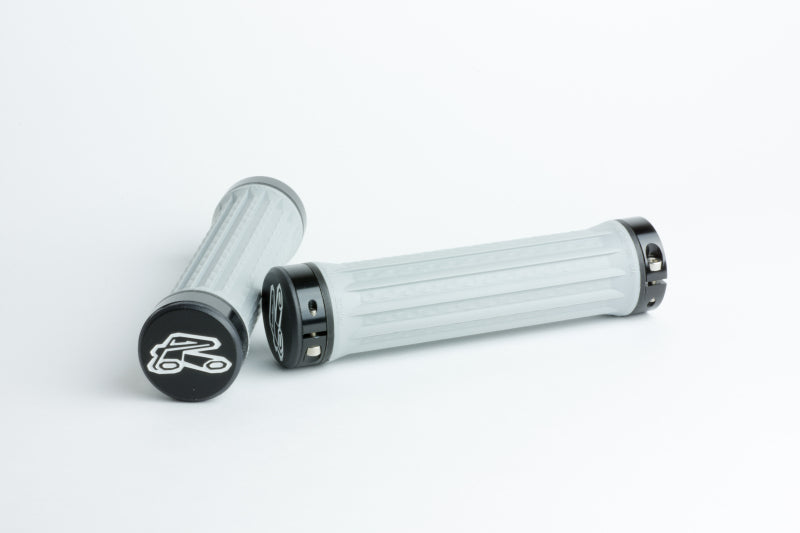Renthal Lock-On Traction 30 mm. Soft - Light Grey Grips Renthal