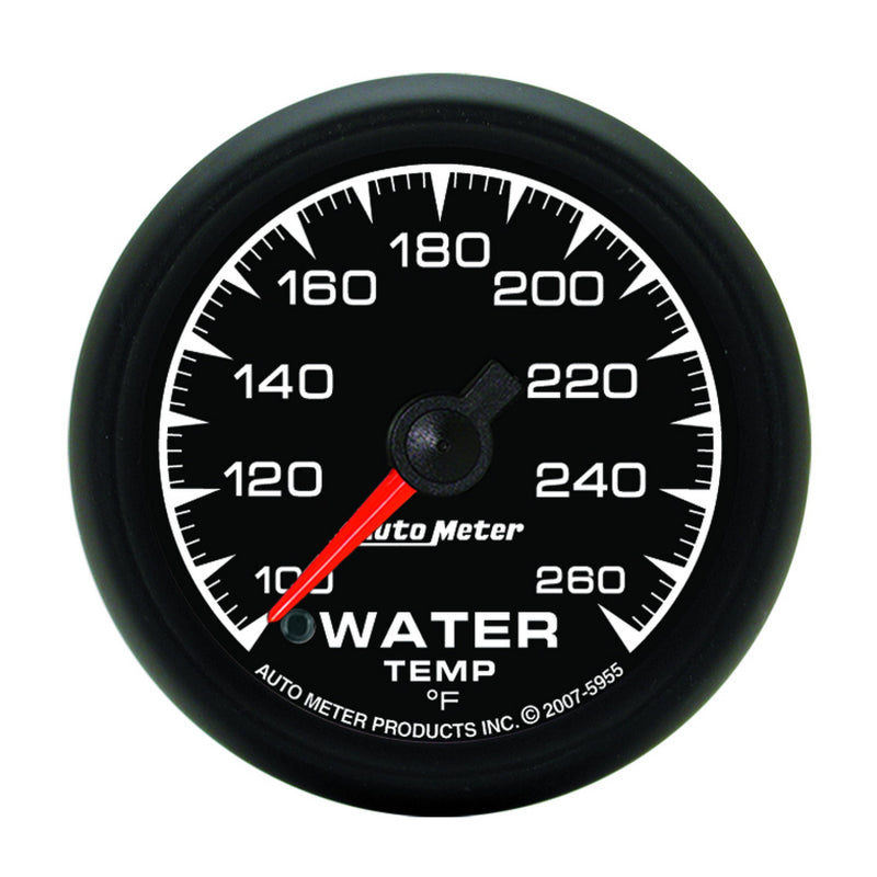 Autometer ES 52.4mm 100-260 deg. F Water Temprature Gauge Gauges AutoMeter