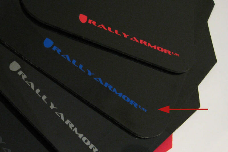 Rally Armor 02-07 Subaru WRX/STI/RS/2.5i (Wagons Req. Mod.) Black UR Mud Flap w/Blue Logo Mud Flaps Rally Armor
