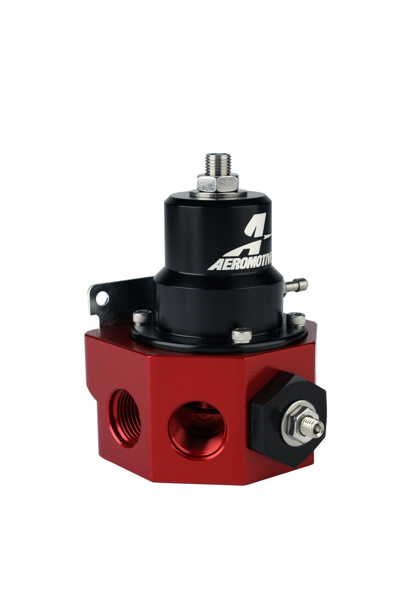 Aeromotive Double Adjustable Carbureted Regulator for Belt Drive Fuel Pump Fuel Pressure Regulators Aeromotive
