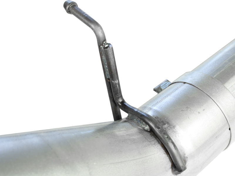aFe ATLAS 5in Alum Steel DPF-Back Exhaust System 2007-10 GM Diesel Trucks V8-6.6L (td) DPF Back aFe
