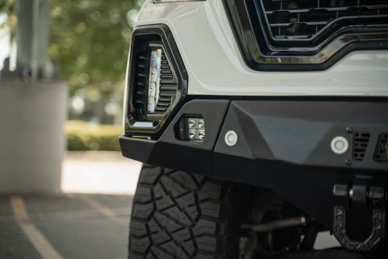 DV8 19-21 GMC Sierra 1500 Spec Series Front Bumper Bumpers - Steel DV8 Offroad